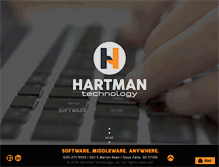 Tablet Screenshot of hartman-technology.com